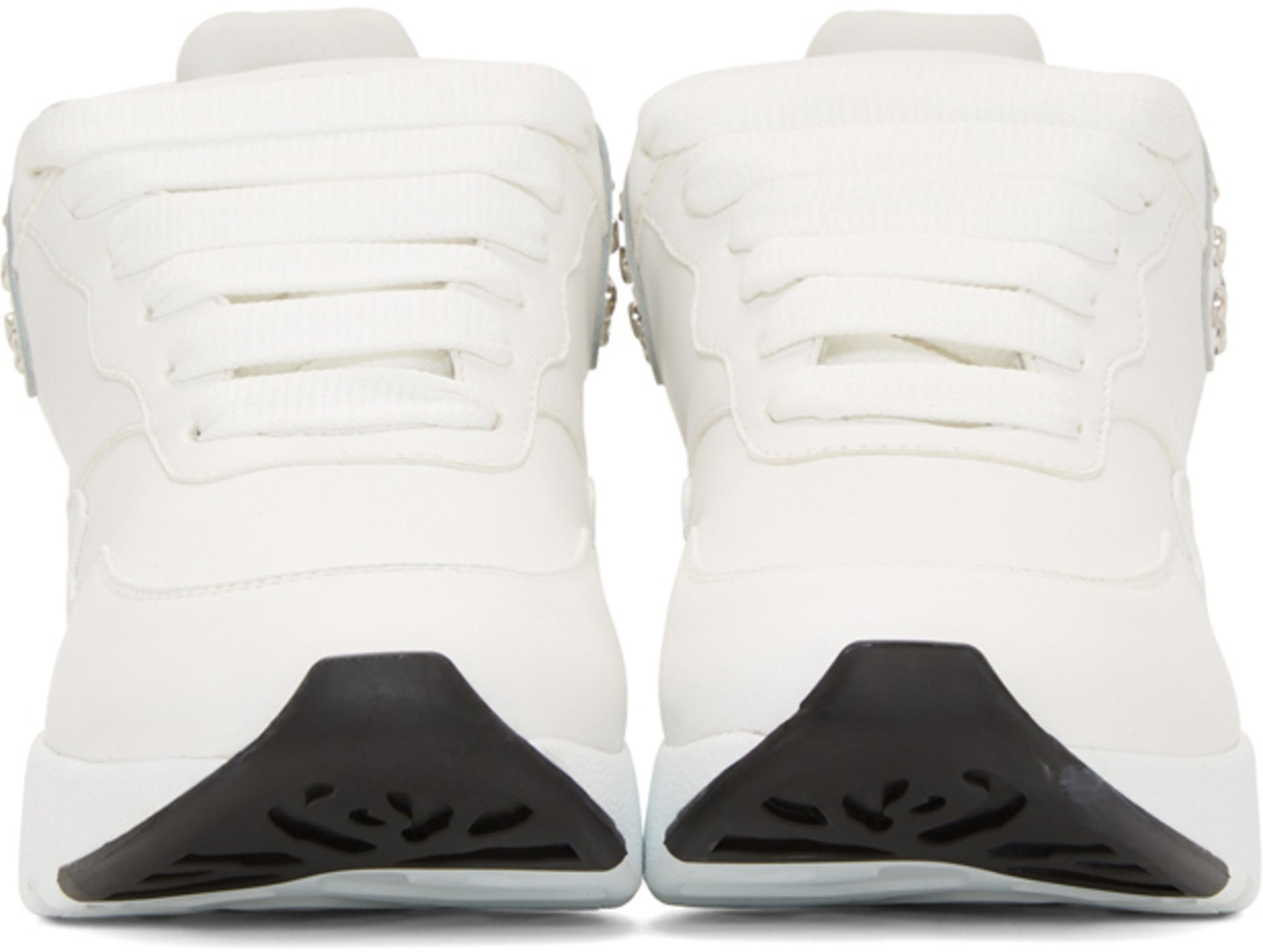 Alexander McQueen Stud Platform Running Sneakers 'White'
