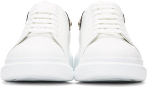 Alexander McQueen Studded Oversized Sneakers 'White & Black'