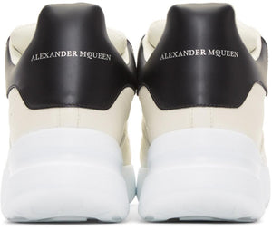 Alexander Mcqueen Platform Running Sneakers 'White & Black'