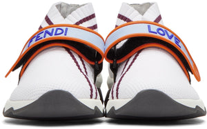 Fendi 'Love Fendi' Knit Sneakers 'White'