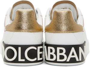 Dolce & Gabbana Portofino Logo Sneakers 'White'