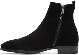 Dolce & Gabbana Suede Chelsea Boots 'Black'