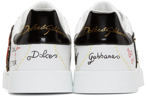Dolce & Gabbana Portofino 'Prince' Low-Top Sneakers 'White'