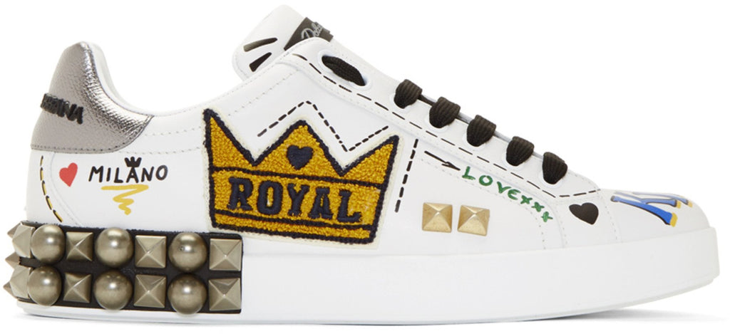 Dolce & Gabbana 'Kings Of Love' Sneakers 'White'