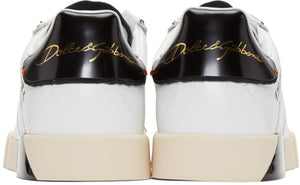 Dolce & Gabbana 1984 Portofino Sneakers 'White & Black'