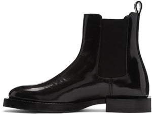 Alexander McQueen Leather Chelsea Boots 'Black'