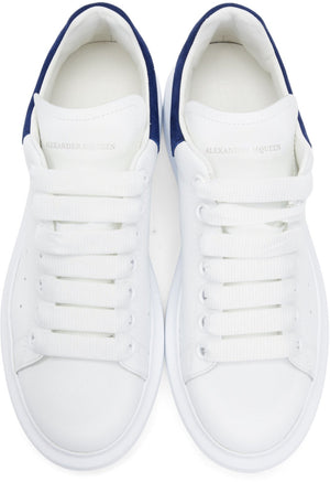 Alexander McQueen Oversized Sneakers 'White & Blue'