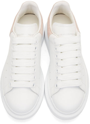 Alexander McQueen Oversized Sneakers 'White & Pink'