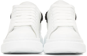 Alexander McQueen Crystal Oversized Sneakers 'White & Black'