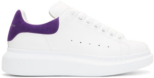 Alexander McQueen Oversized Sneakers 'White & Purple'