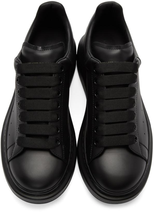 Alexander McQueen Oversized Sneakers 'Triple Black'