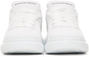 Alexander McQueen Knit Oversized Sneakers 'White'