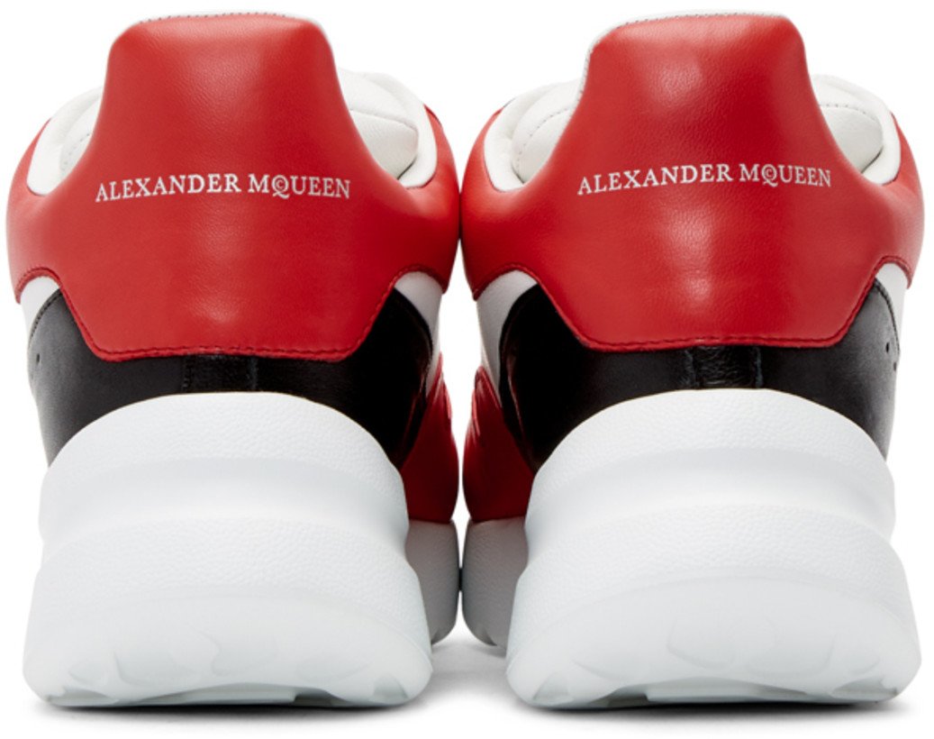Alexander McQueen Oversized Runner 'White & Red'