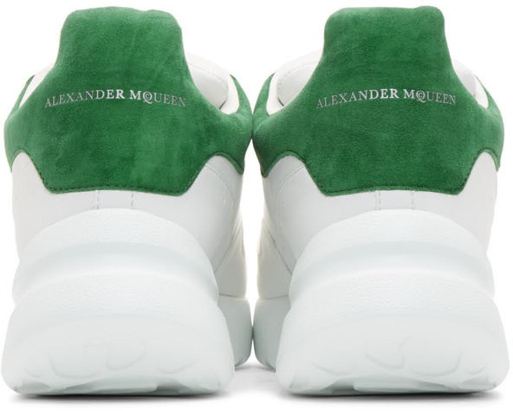Alexander McQueen Oversized Runner 'White & Green'