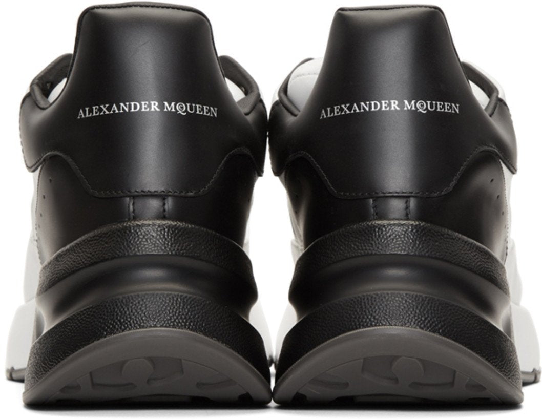 Alexander McQueen Oversized Runner 'White & Black'