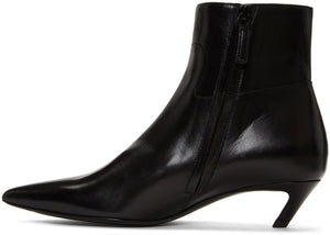 Balenciaga Slash Heel Boots 'Black'