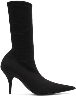 Balenciaga Stretch Crepe Boots 'Black'