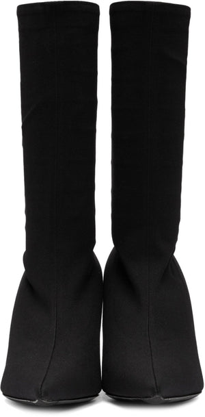 Balenciaga Stretch Crepe Boots 'Black'