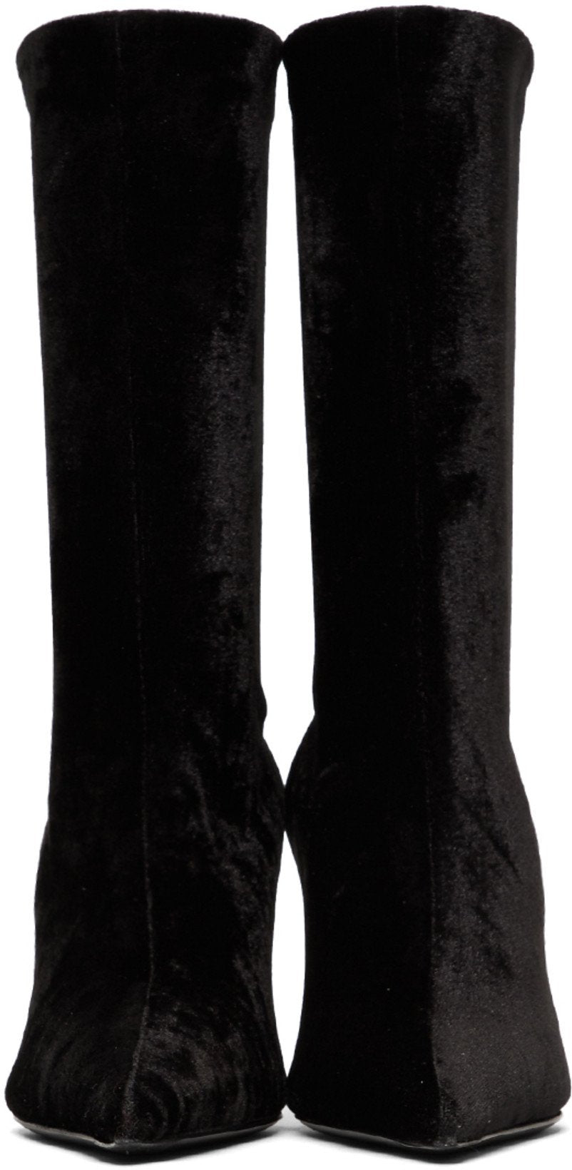 Balenciaga Velvet Knife Boots 'Black'