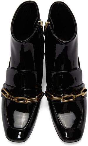 Burberry Patent Chettle 45 Boots 'Black'