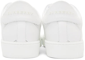 Burberry Leather Perforated 'White'