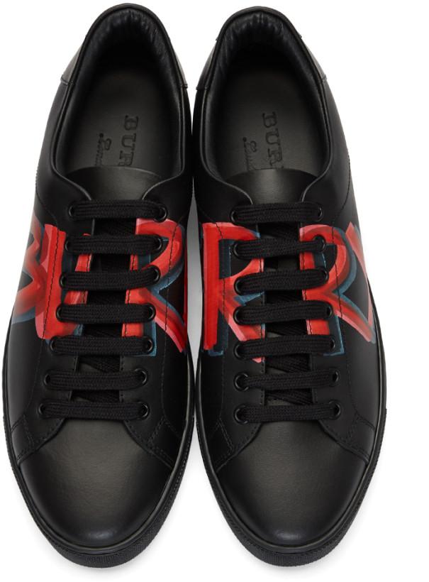 Burberry Albert Sneakers 'Black & Red'