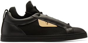 Fendi 'Bag Bugs' Sneakers 'Black & Gold'