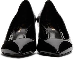 Saint Laurent Patent Charlotte Heels 'Black'