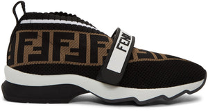 Fendi 'Forever Fendi' Rockoko Sneakers 'Black'