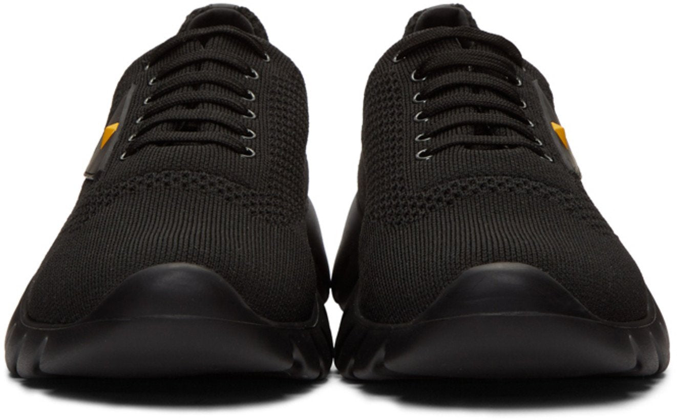 Fendi Knit 'Bag Bugs' Sneakers 'Black'